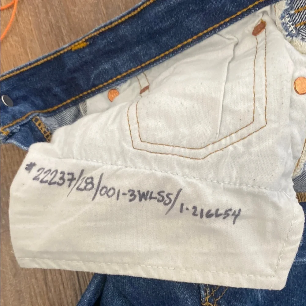 Re/Done+Levi’s 70s Stovepipe HiRise Button fly Straight Leg style001-3WLSSSIZE